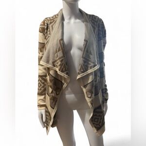 Staring at Stars Boho Aztec Open Front Cardigan | Size: S | Tribal Print